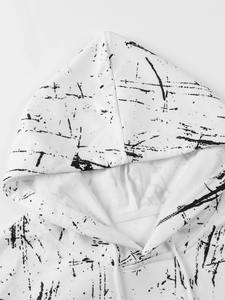 Sweat à capuche et sweat-shirt pour hommes Vêtements d'extérieur confortables et élégants Streetwear Sweat à capuche à impression personnalisée pour hommes - Product Image 3