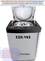 Spectromètre à rayons X EDX-V63 sur pied, optimisé en laboratoire, avec SDD ultra-rapide pour l'analyse de la bauxite, des éléments terres rares, des phosphates et des scories minières
