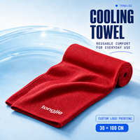 Serviette rafraîchissante personnalisée avec logo, serviette de sport personnalisée, serviette glacée pour la promotion de la marque et le fitness en extérieur