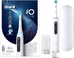 Oral-B IO 5แปรงสีฟันไฟฟ้าชาร์จได้ขนแปรงนุ่มเทคโนโลยีอัจฉริยะ - Product Image 1