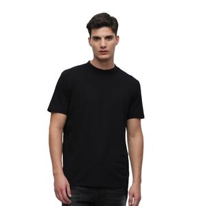 T-shirt en jersey de bambou 260gsm personnalisable couleur unie 220gsm lourd pour hommes logos imprimés sur des t-shirts vierges - Product Image 2