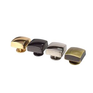 Rivet décoratif M5 en laiton massif noir 11 mm, clou en acier allié et acier inoxydable pour ceinture Chicago - Product Image 1