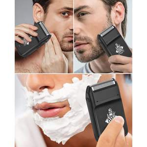 Afeitadora Eléctrica Inalámbrica para Hombre con Cuchillas Flotantes para Cara y Cuerpo, Rasuradora Rotatoria Recargable para Uso en RV - Product Image 2