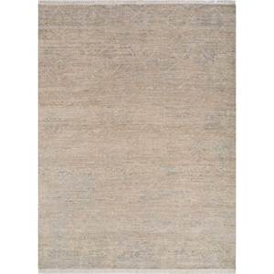 พรมขนสัตว์ถักมือสีเบจและสีน้ำตาลลายเอนโทรปี รูปทรงสี่เหลี่ยมผืนผ้า สำหรับห้องนั่งเล่น ใช้ในบ้าน รุ่น Reb-1487 - Product Image 1