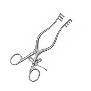 Retractor de auto retención Adson de alta calidad, instrumentos quirúrgicos de retractor cerebeloso Adson de acero alemán - Product Image 2