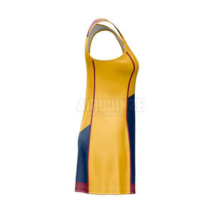 Bajo MOQ cómodo uniforme de netball para mujeres hecho en fábrica Material de poliéster uniforme de netball para mujeres - Product Image 4