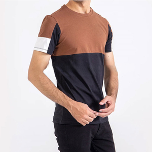 Camiseta para hombre, camisas de talla grande para hombre, camisetas personalizadas de cuello redondo de Color sólido de alta calidad con todas las tallas cómodas OEM - Product Image 4