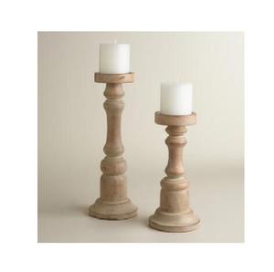 Wood Candle Stand Home Decor Raound-shaped Romantic Cute Decorative Wood Tea <b>Light</b> Candle Holders New Hot Selling - Product Image 1