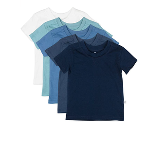 Camisetas para niños, camisetas de manga corta para niños, estampado de logotipo personalizado liso, 100 algodón en blanco, camiseta informal de calidad de dibujos animados suaves para niños y niñas - Product Image 5