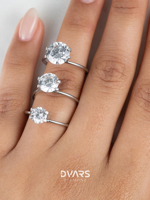 Diamante Suelto Cultivado en Laboratorio, Corte Excelente, 3.00 Ct, Color D, Claridad VVS-VS, Certificado IGI, CVD, Venta al Por Mayor, Dvars Diamond DLR-26