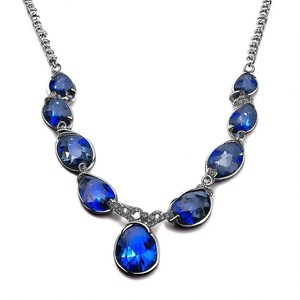 Bijoux fantaisie Collier en argent sterling 925 en or jaune 18 carats pour femmes et filles Collier - Product Image 2