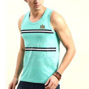 Débardeur pour homme en couleur unie en gros, vêtements de sport, débardeur pour homme personnalisé, débardeur de fitness pour homme - Product Image 1