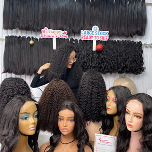 วิกผมสำหรับฤดูร้อน2025!!! วิกผมหยิกคุณภาพสูงวิกผมคุณภาพสูงพร้อมส่งสีธรรมชาติ - Product Image 1