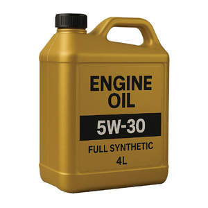 Huile moteur Hi-Power entièrement synthétique 5W40 SN/CJ4 lubrifiant pour moteur de voiture à essence à essence avec composition d'huile de base adhésive SN/CJ4 - Product Image 1