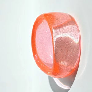 Chunky Bijoux Déclaration Résine Bracelet Haute Qualité Lucite Manchette Bracelet Surdimensionné Résine Bracelet Ensemble Empilable Poignet Bijoux - Product Image 1