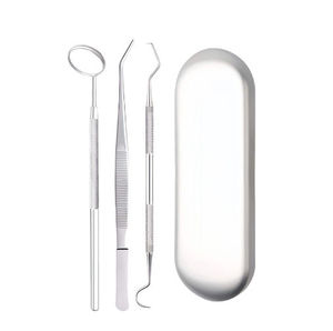 Kit de soins dentaires 3/6/8 pièces en acier inoxydable pour l'hygiène buccale, instruments dentaires chirurgicaux par SurgiRight - Product Image 6