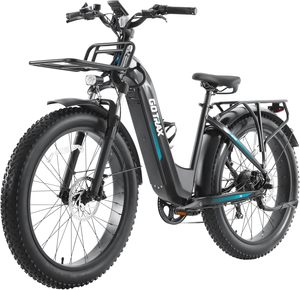 จักรยานไฟฟ้าพับได้20 "พร้อม40ไมล์ (Pedal-assist1) โดยแบตเตอรี่48V 20Mph พลังงานสูงสุด500W จักรยานไฟฟ้าสำหรับผู้ใหญ่ - Product Image 1