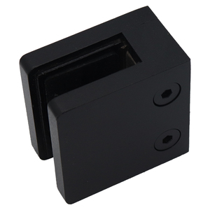 在庫あり、売れ筋商品、D型階段手すりガラスホルダー金具、ステンレス鋼階段ガラスクランプ - Product Image 2