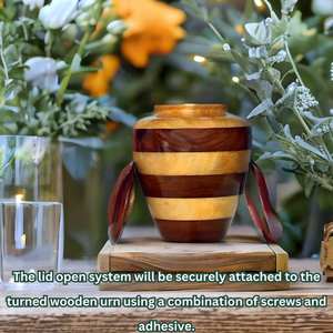 Best <b>Urn</b> for Human ashes <b>Large</b> Adult for Ashes Personalized Burial for Funeral ashes adult solid cremation plain funeral <b>urns</b> - Product Image 2