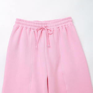 Femmes Printemps Nouveau Chic Mode Loose Flanelle Jogging Pantalon Vintage Taille Haute Pantalon Femme - Product Image 3