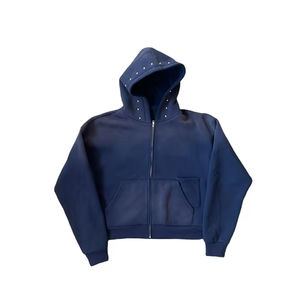 Sudadera con Capucha Personalizada Bordada con Efecto Desgastado por el Sol, la Más Popular del 2026, para Hombre, 100% Algodón, Invierno, Lavado Ácido, Teñido Liso, Transpirable - Product Image 2