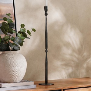 Rustic Iron <b>Candle</b> Holder Handcrafted Decorative Table Centerpiece for Cozy Living Room and Bedroom Ambience - Product Image 3