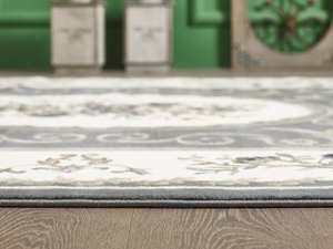Turkish Luxury Machine Made Carpet Laila <b>Grey</b> <b>Grey</b> Premium Living Room Area from Gaziantep Manufacturer - Product Image 4