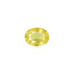 Zafiro Amarillo Natural de 4.06 Quilates, Corte Esmeralda Facetado, Material de Topacio Azul con Tonos Marrón, Rojo y Verde - Product Image 1