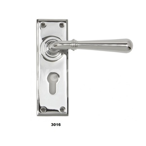 Manija de puerta de palanca redonda de peltre de alta resistencia para el hogar, cocina, baño, Hotel, apartamento y Villa, uso de puerta - Product Image 4