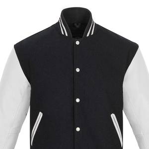Veste universitaire décontractée pour homme en coton 100% anti-froissement de haute qualité, logo personnalisé sur le devant, prix bas - Product Image 2