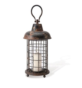 Home Decor Decorative Best Selling New Design Metal <b>Lantern</b> Wicker Custom Shape Hotel and Party Used - Product Image 2
