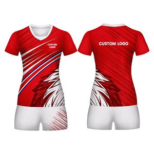 Customized Mens <b>Volleyball</b> Uniform Set 100% Polyester Uniforms Teamwear Comfortable Fit Quick Dry Anti Shrink Unisex Uniform - Product Image 1