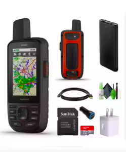 เครื่องรับสัญญาณ GPS แบบพกพา รุ่น GPSMAP 67i สำหรับการนำทางกลางแจ้ง ทำแผนที่ เดินป่า และปีนเขา - Product Image 1