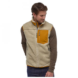 <b>Men's</b> Trendy Classic Retro Sherpa Fleece Jacket Super Soft and Breathable Cozy Sleeveless Outdoor <b>Vest</b> for Winter New <b>Fashion</b> - Product Image 4