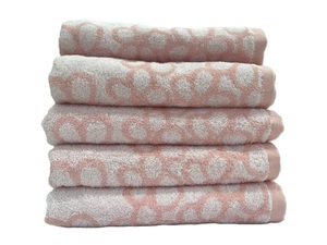 ผ้าเช็ดตัวผ้าฝ้าย100% ทอสีสดใสพร้อมลายดอกไม้สำหรับใช้งานได้ง่ายที่ DP3.7ริมสระน้ำและแนวชายฝั่ง - Product Image 4