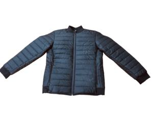 Chaqueta acolchada para hombre con estampado OEM personalizado de alta calidad, chaqueta de invierno con capucha y estilo de burbuja de bolsillo, logotipo personalizado al por mayor - Product Image 1