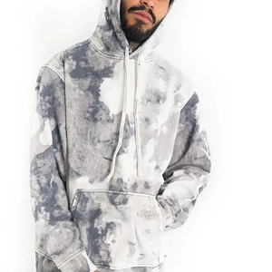 À la mode Pull Over Vintage Hoodies Hommes Lourds En Détresse En Gros Hoodies Surdimensionné Blanc Vintage À Capuche - Product Image 5
