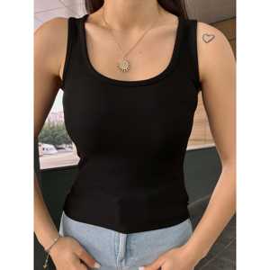 เสื้อซับในผ้าออตโตมันคอกลม ดีไซน์สวมใส่สบาย - Product Image 5