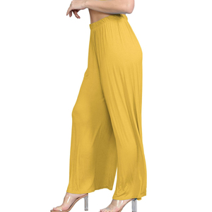 Vêtements de sport fonctionnel élastique moderne à la mode Palazzo dames pantalon décontracté femme vêtements pantalon taille haute streetwear - Product Image 1