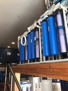 OEM 200 GPD 400 GPD Système de purification d'eau par osmose inverse semi-industriel 220V Pompe pour usage domestique Usines de fabrication fabriquées - Product Image 3