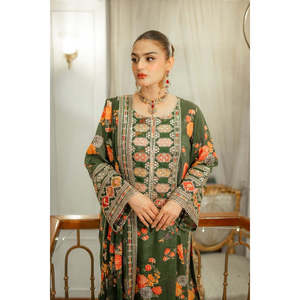 Collection de Soie de Luxe ANEELA 2025 Satin Vert-LUX15 TC-1404 - Product Image 4