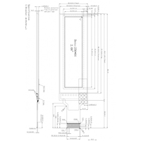 Módulo de Pantalla PMOLED Industrial Inteligente de Audio Premium de 2.08 Pulgadas (2.08'') Azul, 31 Pines, 129x96, I2C SPI SP8120, Montaje en Panel