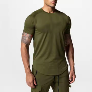 OEM Quick Dry Oversized Muscle Fitness <b>Mens</b> Gym <b>T</b> <b>shirts</b> High quality <b>Summer</b> <b>Men</b> Embossed <b>T</b> <b>shirts</b> with custom logo and design - Product Image 3