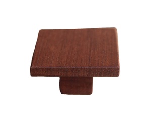 Hot sell simple wooden knob pull cabinet drawer for home dresser door cabinet furniture decorative <b>kitchen</b> wardrobe handle knobs - Product Image 1