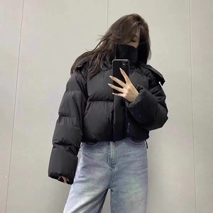 Manteau d'hiver en coton épais rembourré Veste en coton matelassé pour femmes Manteau en coton polyvalent et court Vêtements d'extérieur pour étudiants à la mode - Product Image 5