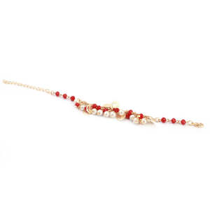 Women's <b>Bracelet</b> - <b>Red</b> - Product Image 2
