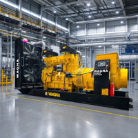 Générateur diesel Wagna DC2200 1600kW 2000kVA 50Hz 1500 tr/min refroidi par eau triphasé pour l'exploitation minière et industrielle, moteur Weichai