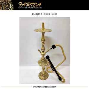 บารากุหรูหราขนาดเล็ก ฟาริดา ผลิตด้วยมือคุณภาพพรีเมียมจากอียิปต์ ดีไซน์โดดเด่น ทำจากทองเหลืองแท้ แข็งแรง ทนทาน พร้อมกระจกเงาตรง - Product Image 2