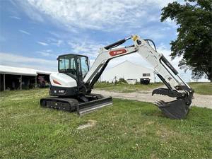 Heavy Duty Used Bobcats E50 mini excavator built for smooth operation in tight spaces delivering excellent control power - Product Image 4