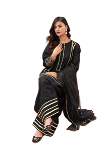 Elegantes chicas contemporáneas Shalwar Kameez | Vestido tradicional paquistaní | Traje de fiesta elegante Diseño moderno étnico de alta calidad - Product Image 5